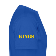 Gildan Ultra Cotton Adult T-Shirt ( T-TRIS THE GEMINI - WE KINGS - SCE - WARRIOR - T-SHIRT ) - royal blue