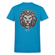 Gildan Ultra Cotton Adult T-Shirt ( T-TRIS THE GEMINI - SCE  - T-SHIRT ) - turquoise