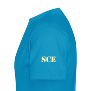 Gildan Ultra Cotton Adult T-Shirt ( T-TRIS THE GEMINI - SCE - LAWLESS - T-SHIRT ) - turquoise