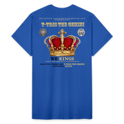 Gildan Ultra Cotton Adult T-Shirt ( T-TRIS THE GEMINI - WE KINGS - FEAT. K-MAR - T-SHIRT ) - royal blue