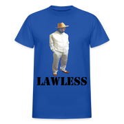 Gildan Ultra Cotton Adult T-Shirt ( T-TRIS THE GEMINI - LAWLESS ALBUM - SCE - WARRIOR - T-SHIRT ) - royal blue