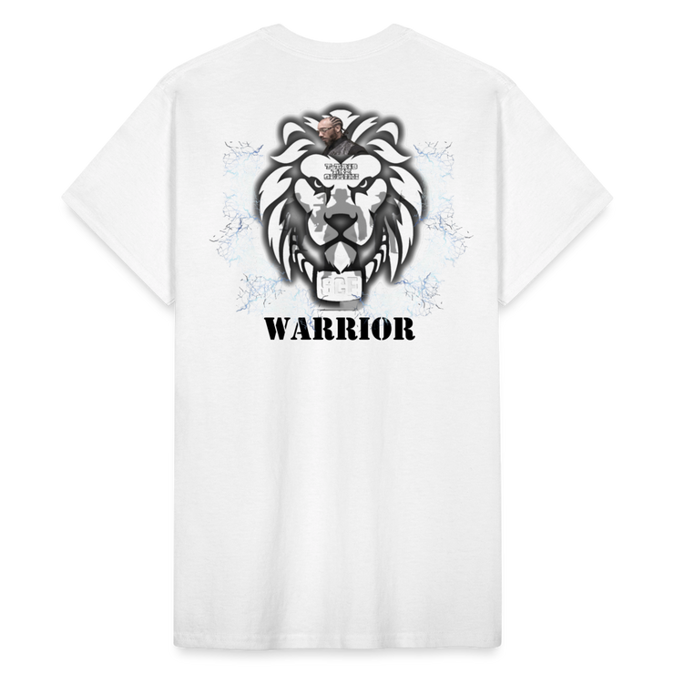 Gildan Ultra Cotton Adult T-Shirt ( T-TRIS THE GEMINI - SCE - WARRIOR - T-SHIRT ) - white