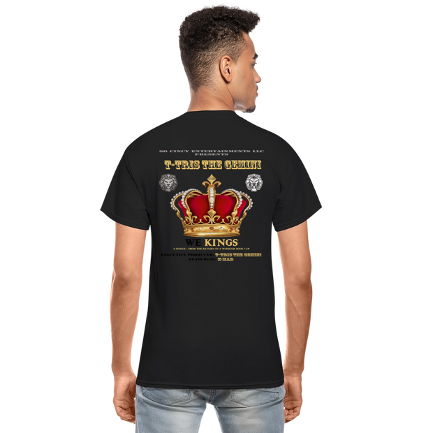 Gildan Ultra Cotton Adult T-Shirt ( T-TRIS THE GEMINI - WE KINGS - FEAT. K-MAR - T-SHIRT ) - black