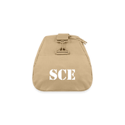 RECYCLED DUFFLE BAG ( SCE - RAP/HIP-HOP - MUSIC LABEL - PATRIOT - DUFFLE BAG - beige