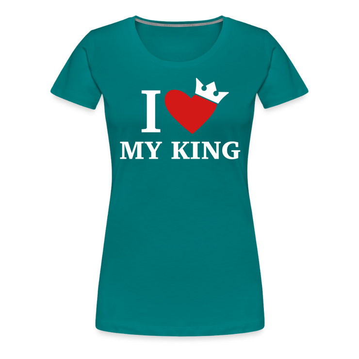 Gildan Ultra Cotton Ladies Adult T-Shirt ( SCE - WARRIORS HEART - T-SHIRT ) - teal