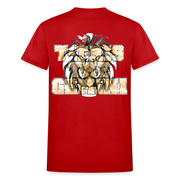 Gildan Ultra Cotton Adult T-Shirt ( T-TRIS THE GEMINI - SCE - LAWLESS - T-SHIRT ) - red