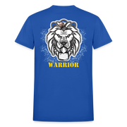 Gildan Ultra Cotton Adult T-Shirt ( T-TRIS THE GEMINI - WE KINGS - SCE - WARRIOR - T-SHIRT ) - royal blue