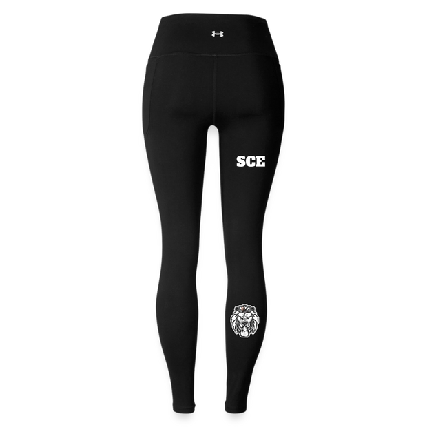 Under Armour Ladies' Motion Ankle Legging (SCE - WARRIOR'S HEART - LEGGINGS FOR WOMEN ) - black