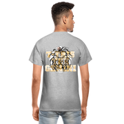 Gildan Ultra Cotton Adult T-Shirt ( T-TRIS THE GEMINI - SCE - LAWLESS - T-SHIRT ) - heather gray