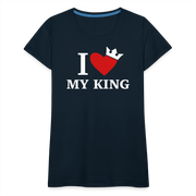Gildan Ultra Cotton Ladies Adult T-Shirt ( SCE - WARRIORS HEART - T-SHIRT ) - deep navy