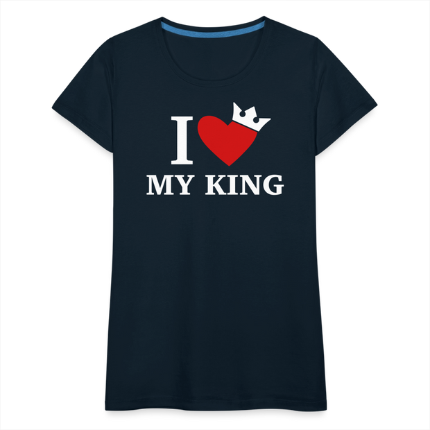 Gildan Ultra Cotton Ladies Adult T-Shirt ( SCE - WARRIORS HEART - T-SHIRT ) - deep navy
