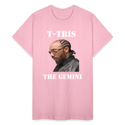 Gildan Ultra Cotton Adult T-Shirt ( T-TRIS THE GEMINI - SCE - WARRIOR - T-SHIRT ) - light pink