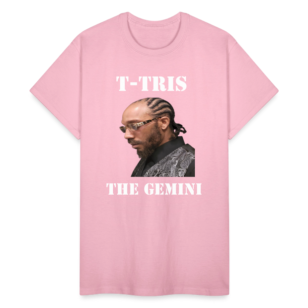 Gildan Ultra Cotton Adult T-Shirt ( T-TRIS THE GEMINI - SCE - WARRIOR - T-SHIRT ) - light pink