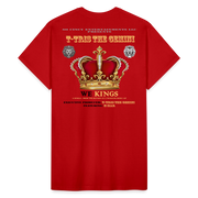 Gildan Ultra Cotton Adult T-Shirt ( T-TRIS THE GEMINI - WE KINGS - FEAT. K-MAR - T-SHIRT ) - red