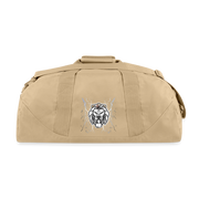RECYCLED DUFFLE BAG ( SCE - RAP/HIP-HOP - MUSIC LABEL - PATRIOT - DUFFLE BAG - beige