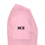 Gildan Ultra Cotton Adult T-Shirt ( T-TRIS THE GEMINI - LAWLESS ALBUM - SCE - WARRIOR - T-SHIRT ) - light pink