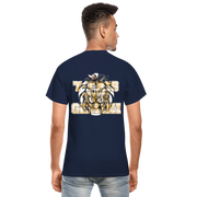 Gildan Ultra Cotton Adult T-Shirt ( T-TRIS THE GEMINI - SCE - LAWLESS - T-SHIRT ) - navy