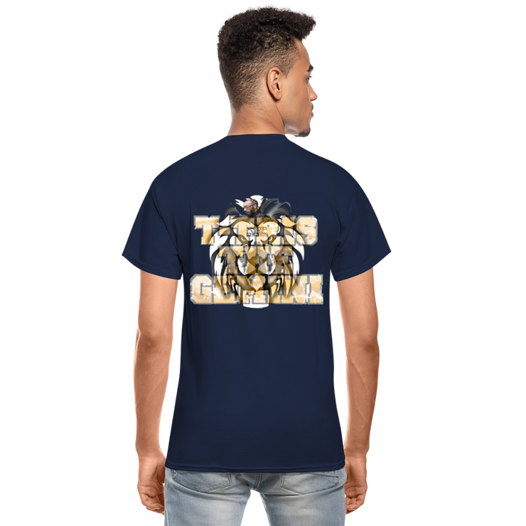 Gildan Ultra Cotton Adult T-Shirt ( T-TRIS THE GEMINI - SCE - LAWLESS - T-SHIRT ) - navy