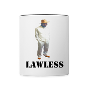 BestSub Contrast Coffee Mug ( T-TRIS THE GEMINI - LAWLESS ALBUM - SCE - WARRIOR - COFFEE MUG ) - white/black