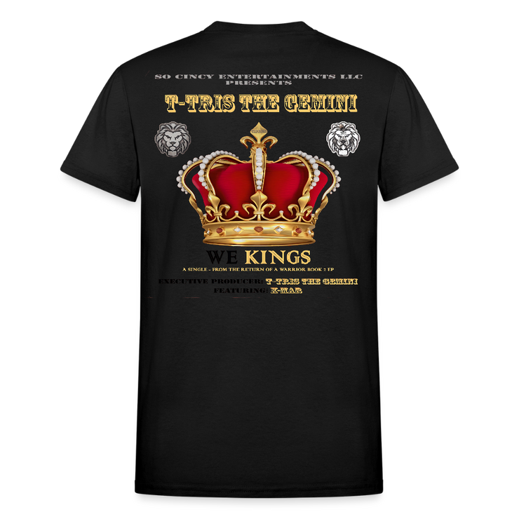 Gildan Ultra Cotton Adult T-Shirt ( T-TRIS THE GEMINI - WE KINGS - FEAT. K-MAR - T-SHIRT ) - black