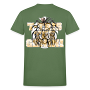 Gildan Ultra Cotton Adult T-Shirt ( T-TRIS THE GEMINI - SCE - LAWLESS - T-SHIRT ) - military green