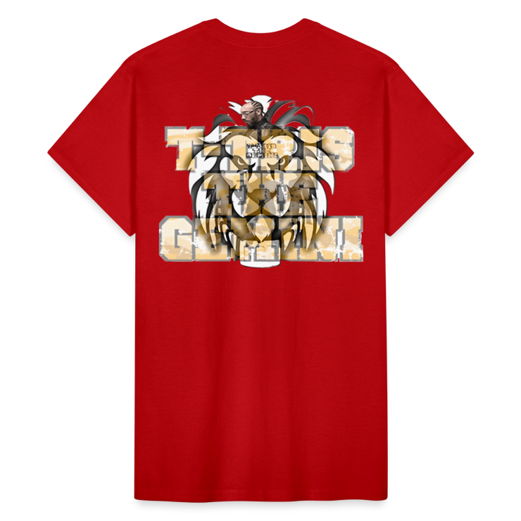 Gildan Ultra Cotton Adult T-Shirt ( T-TRIS THE GEMINI - SCE - LAWLESS - T-SHIRT ) - red
