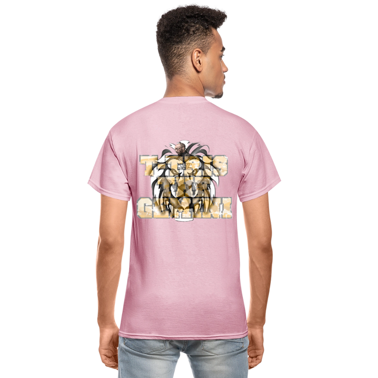 Gildan Ultra Cotton Adult T-Shirt ( T-TRIS THE GEMINI - SCE - LAWLESS - T-SHIRT ) - light pink