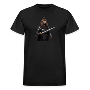Gildan Ultra Cotton Adult T-Shirt ( T-TRIS THE GEMINI - WE KINGS - SCE - WARRIOR - T-SHIRT ) - black