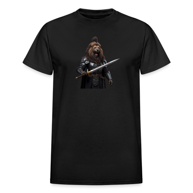 Gildan Ultra Cotton Adult T-Shirt ( T-TRIS THE GEMINI - WE KINGS - SCE - WARRIOR - T-SHIRT ) - black
