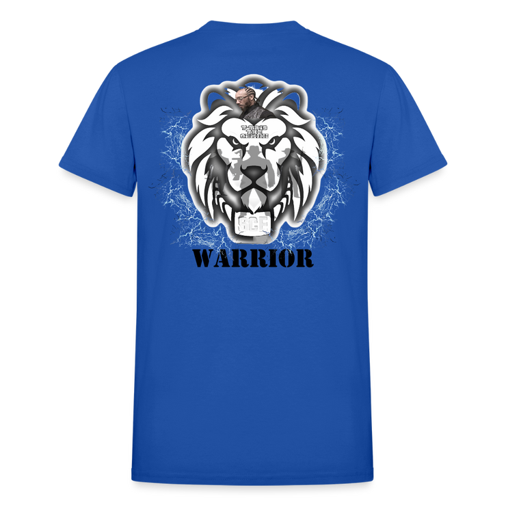 Gildan Ultra Cotton Adult T-Shirt ( T-TRIS THE GEMINI - SCE - WARRIOR - T-SHIRT ) - royal blue
