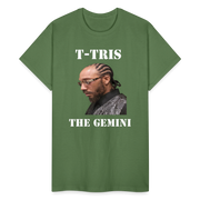 Gildan Ultra Cotton Adult T-Shirt ( T-TRIS THE GEMINI - SCE  - T-SHIRT ) - military green