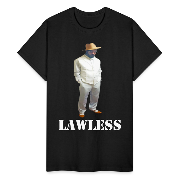 Gildan Ultra Cotton Adult T-Shirt ( T-TRIS THE GEMINI - SCE - LAWLESS - T-SHIRT ) - black