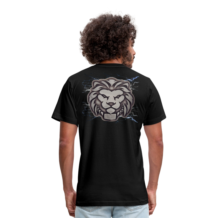 Unisex Jersey T-Shirt by Bella + Canvas ( SCE - T-TRIS THE GEMINI - NEVER SURRENDER - T-SHIRT ) - black
