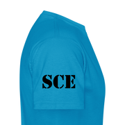 Gildan Ultra Cotton Adult T-Shirt ( T-TRIS THE GEMINI - SCE - WARRIOR - T-SHIRT ) - turquoise