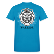Gildan Ultra Cotton Adult T-Shirt ( T-TRIS THE GEMINI - SCE - WARRIOR - T-SHIRT ) - turquoise