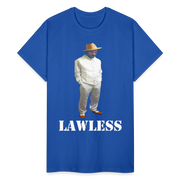 Gildan Ultra Cotton Adult T-Shirt ( T-TRIS THE GEMINI - SCE - LAWLESS - T-SHIRT ) - royal blue