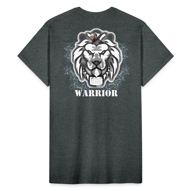 Gildan Ultra Cotton Adult T-Shirt ( T-TRIS THE GEMINI - SCE - WARRIOR - T-SHIRT ) - deep heather