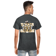 Gildan Ultra Cotton Adult T-Shirt ( T-TRIS THE GEMINI - SCE - LAWLESS - T-SHIRT ) - deep heather