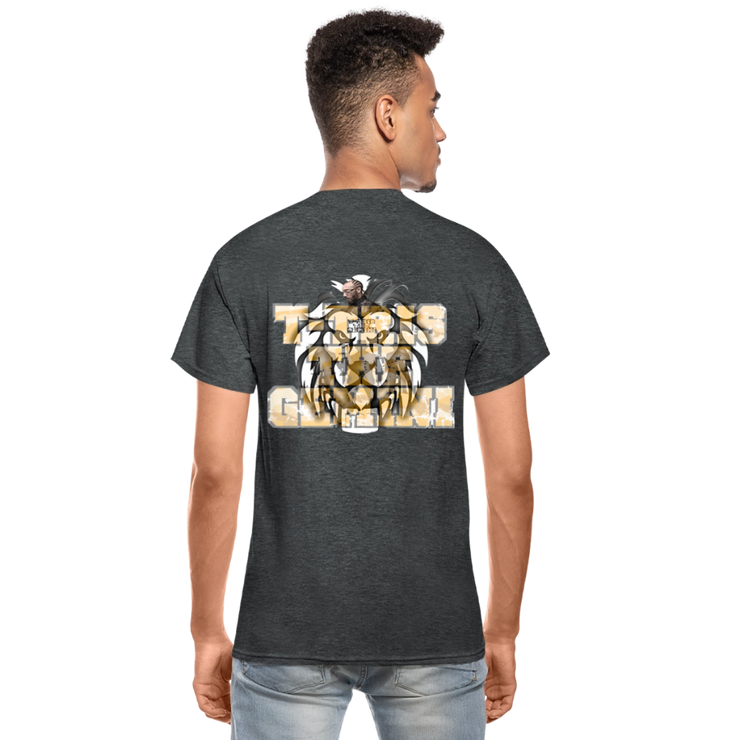 Gildan Ultra Cotton Adult T-Shirt ( T-TRIS THE GEMINI - SCE - LAWLESS - T-SHIRT ) - deep heather