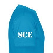 Gildan Ultra Cotton Adult T-Shirt ( T-TRIS THE GEMINI - SCE - WARRIOR - T-SHIRT ) - turquoise