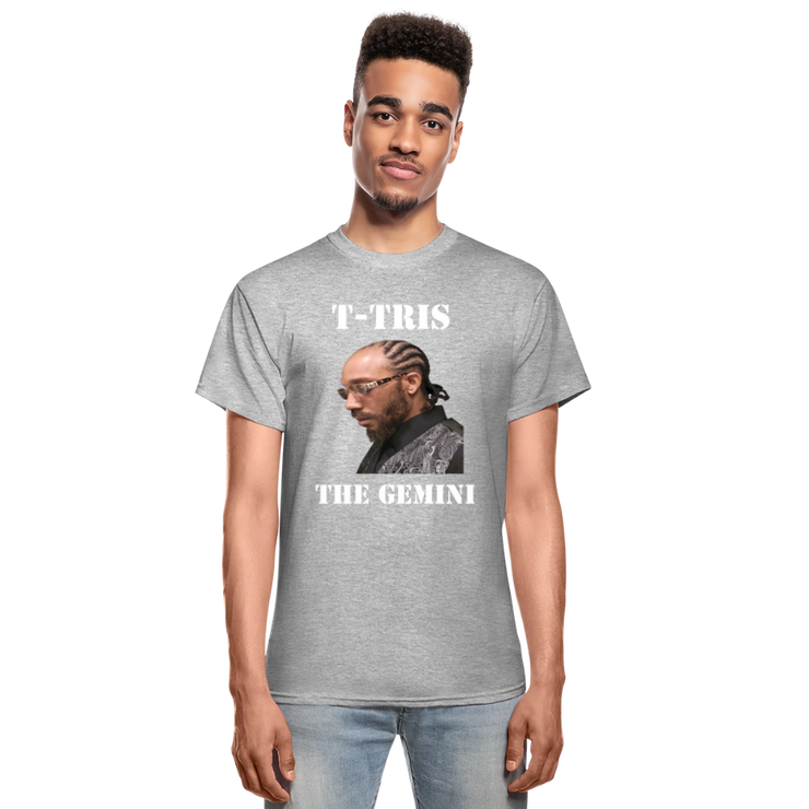 Gildan Ultra Cotton Adult T-Shirt ( T-TRIS THE GEMINI - SCE  - T-SHIRT ) - heather gray