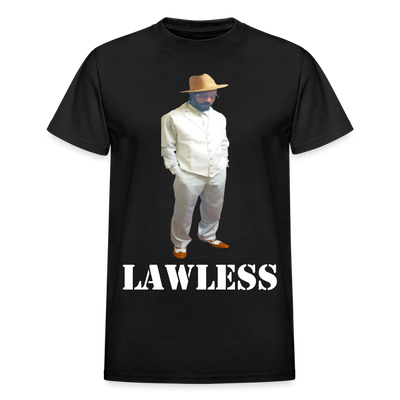 Gildan Ultra Cotton Adult T-Shirt ( T-TRIS THE GEMINI - SCE - LAWLESS - T-SHIRT ) - black