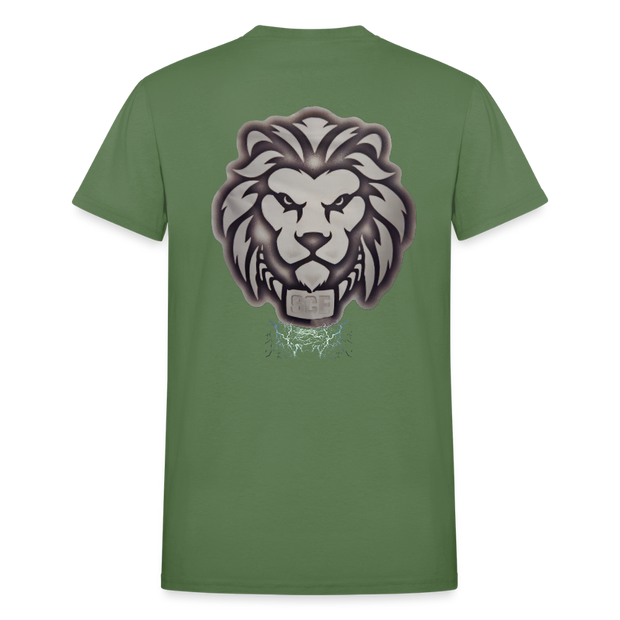 Gildan Ultra Cotton Adult T-Shirt ( T-TRIS THE GEMINI - SCE  - T-SHIRT ) - military green