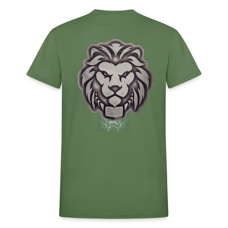 Gildan Ultra Cotton Adult T-Shirt ( T-TRIS THE GEMINI - SCE  - T-SHIRT ) - military green