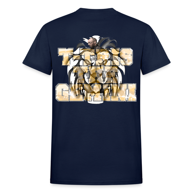 Gildan Ultra Cotton Adult T-Shirt ( T-TRIS THE GEMINI - SCE - LAWLESS - T-SHIRT ) - navy
