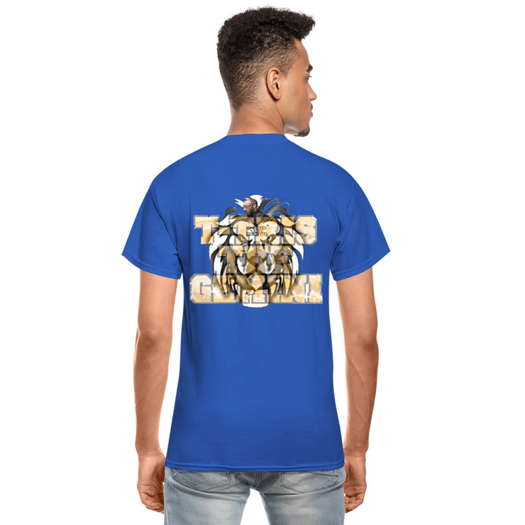 Gildan Ultra Cotton Adult T-Shirt ( T-TRIS THE GEMINI - SCE - LAWLESS - T-SHIRT ) - royal blue