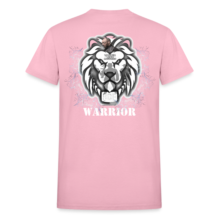 Gildan Ultra Cotton Adult T-Shirt ( T-TRIS THE GEMINI - SCE - WARRIOR - T-SHIRT ) - light pink