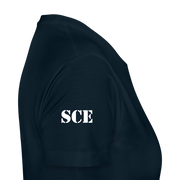 Gildan Ultra Cotton Ladies Adult T-Shirt ( SCE - WARRIORS HEART - T-SHIRT ) - deep navy