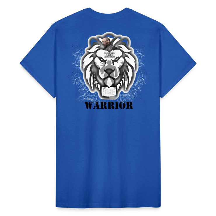 Gildan Ultra Cotton Adult T-Shirt ( T-TRIS THE GEMINI - SCE - WARRIOR - T-SHIRT ) - royal blue