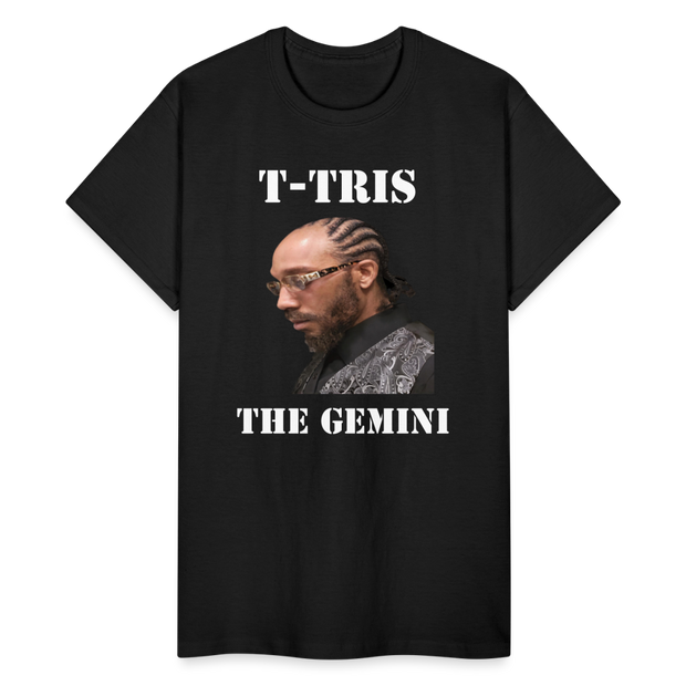 Gildan Ultra Cotton Adult T-Shirt ( T-TRIS THE GEMINI - SCE  - T-SHIRT ) - black